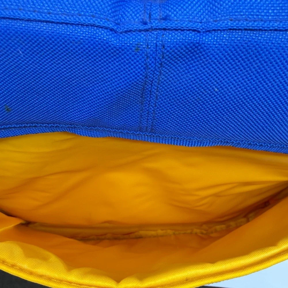 Retro‎ 90's Vintage Fisher Price Bag Insulated Color Block Cooler Tote